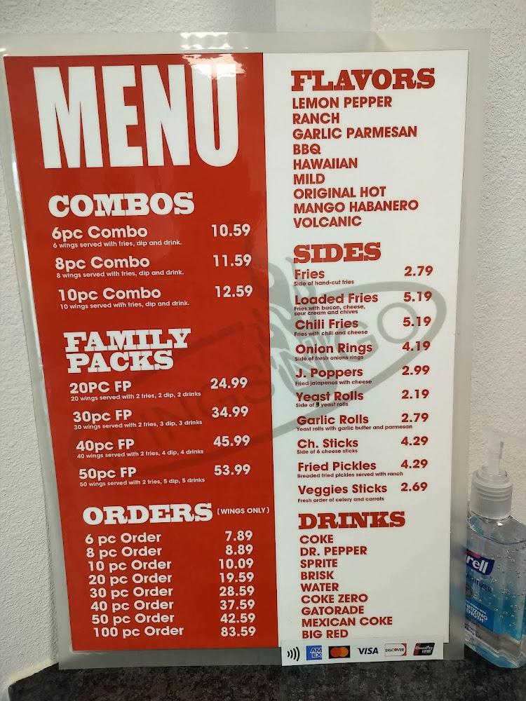 Wings -N- Go/Donna Menu image 1